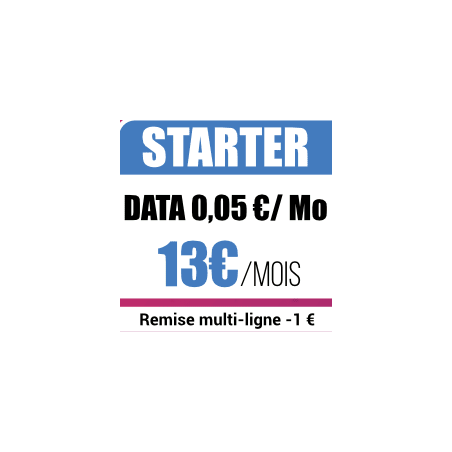 Forfait Mobile STARTER