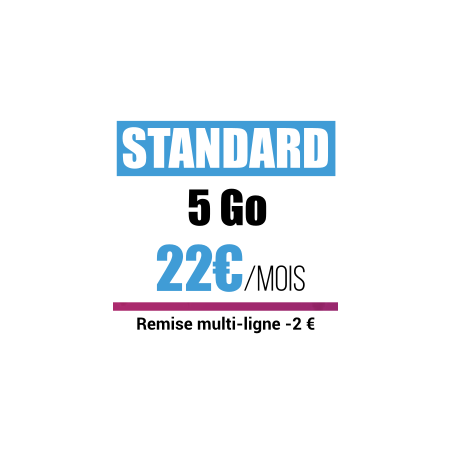 Forfait Mobile STANDARD