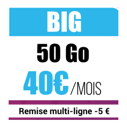 Forfait Mobile BIG